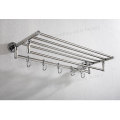 new design sample single bathroom towel bar and the bar parts with hooks